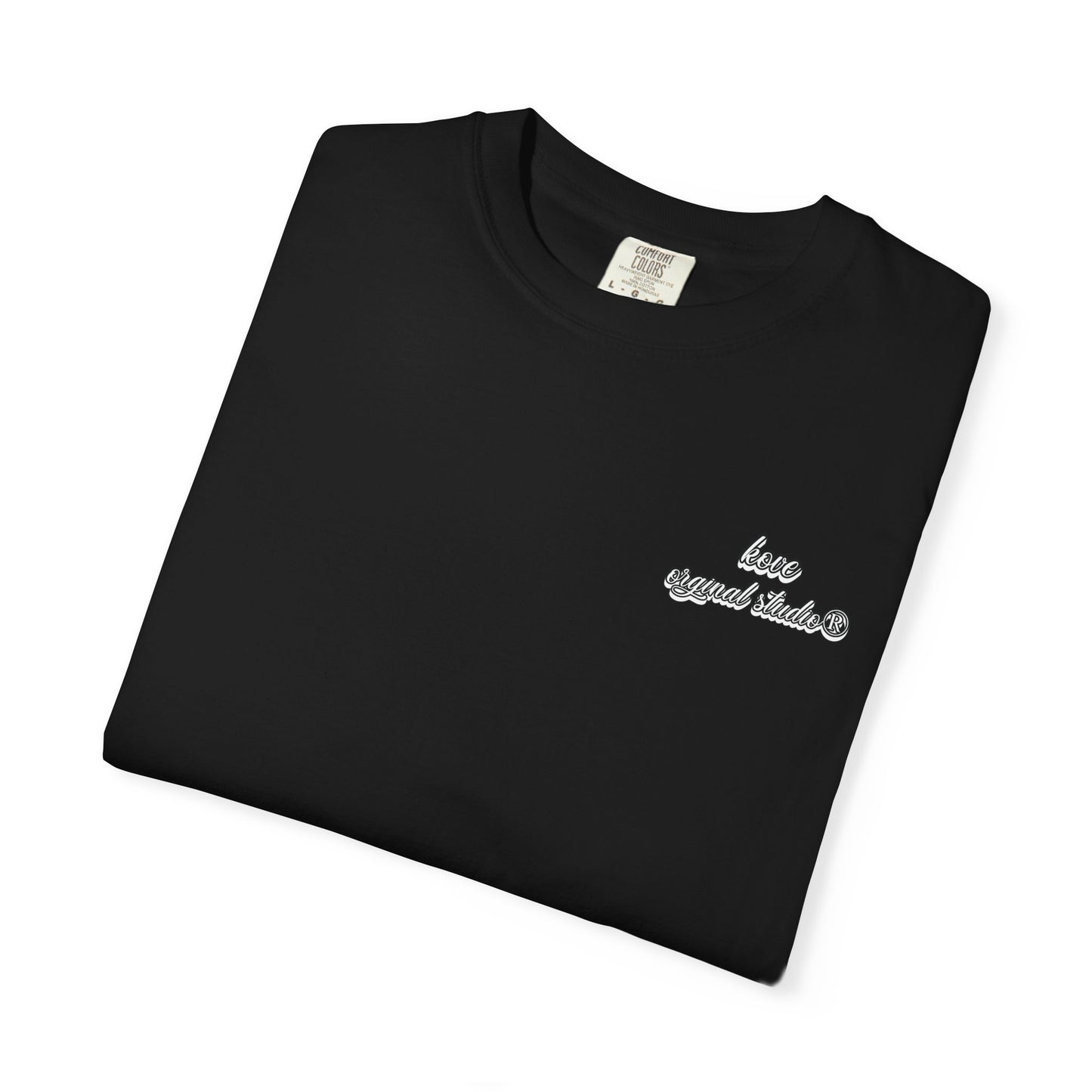 Vintage Script T-Shirt — "Original Studios" Logo Tee