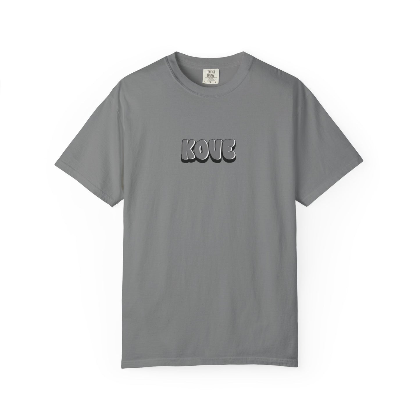 KOVE Logo T-Shirt | Minimalist Streetwear, Black Graphic Tee