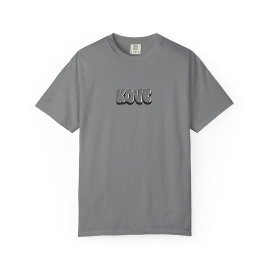 KOVE Logo T-Shirt | Minimalist Streetwear, Black Graphic Tee