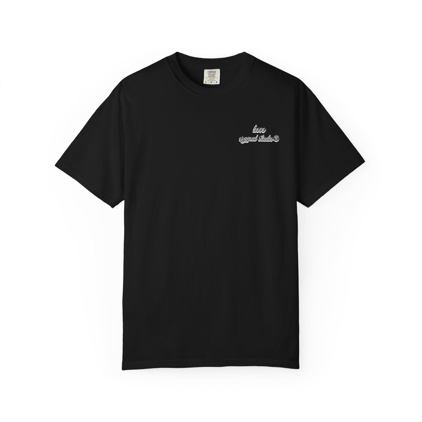Vintage Script T-Shirt — "Original Studios" Logo Tee