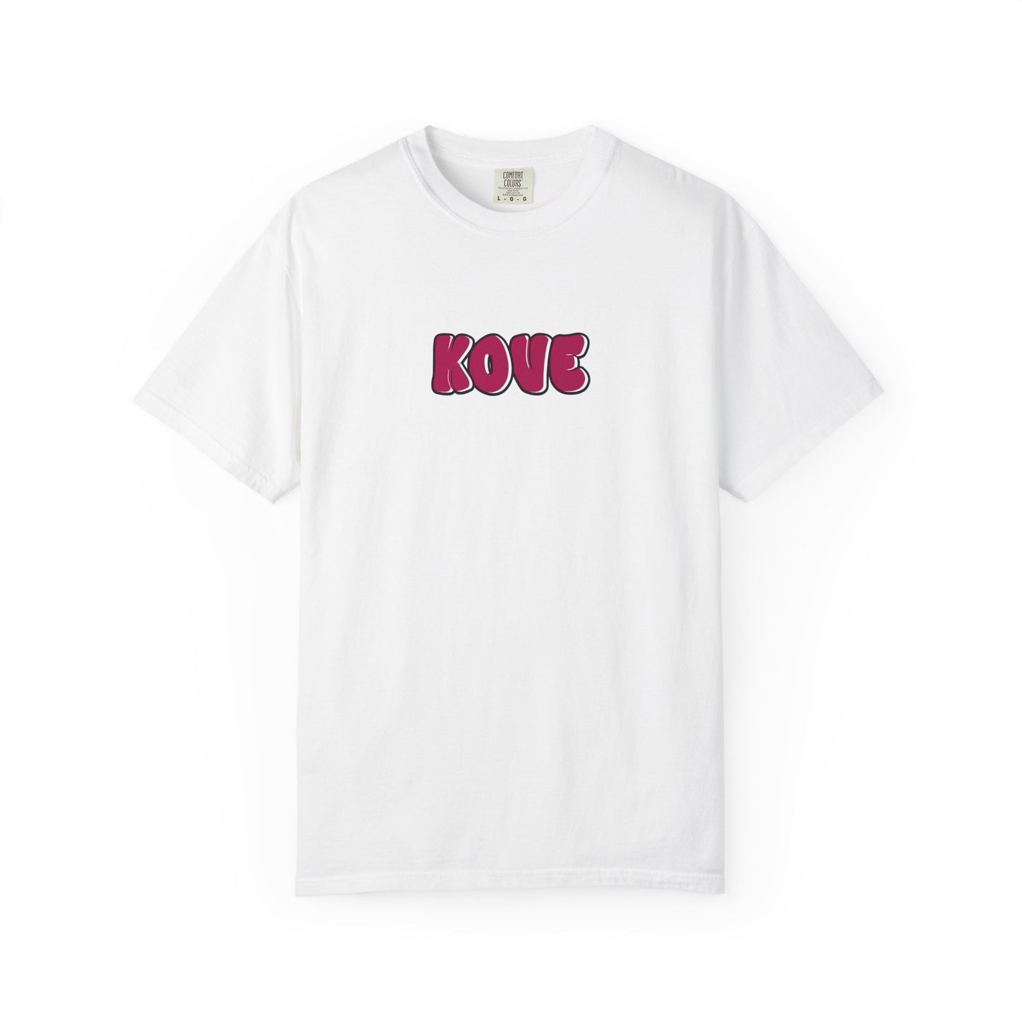 KOVE retro bubble letters T-Shirt | 90s inspired graphic tee
