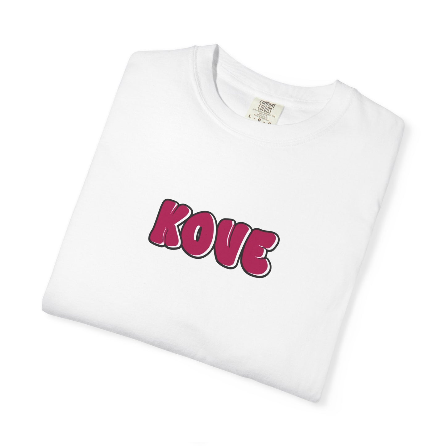 KOVE retro bubble letters T-Shirt | 90s inspired graphic tee
