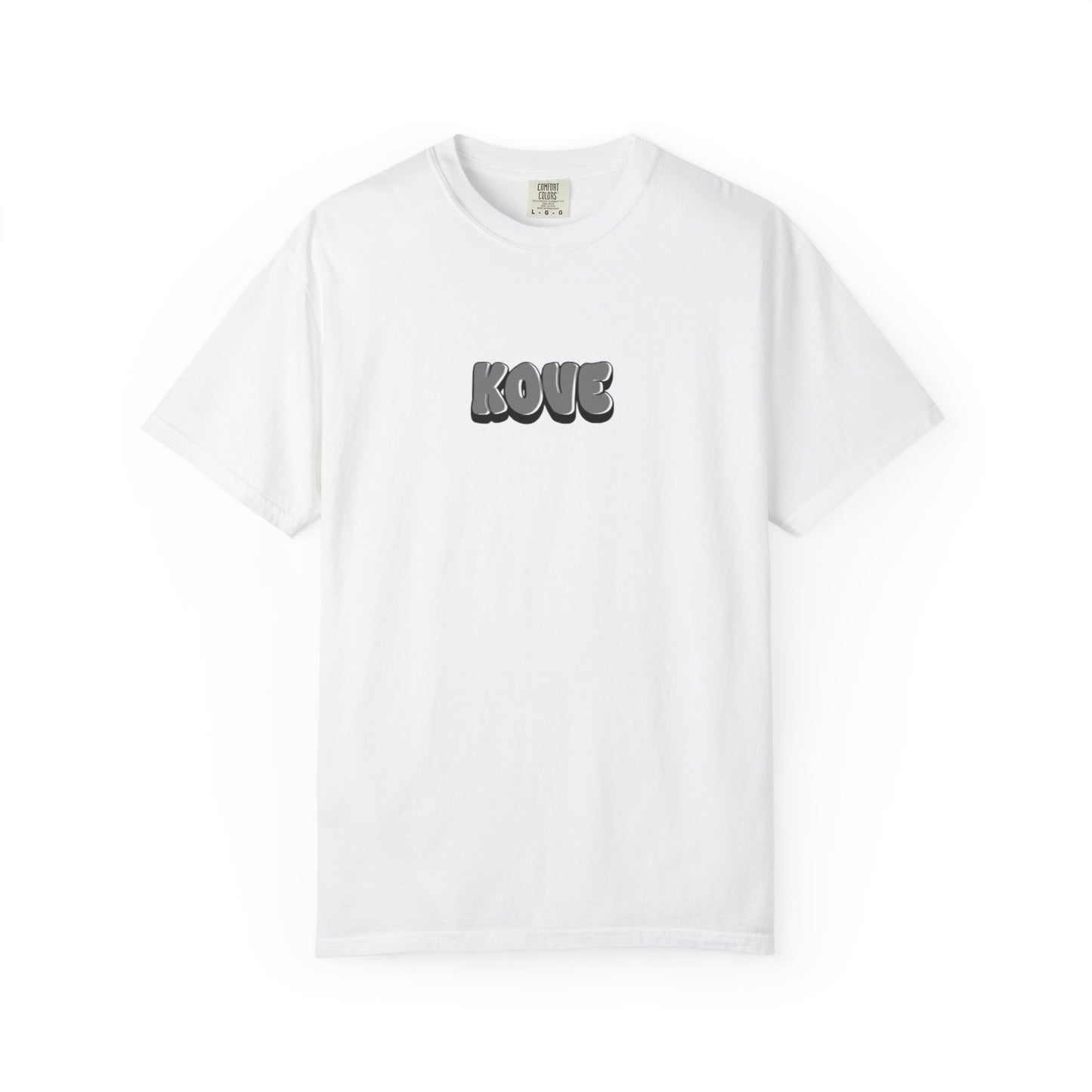 KOVE Logo T-Shirt | Minimalist Streetwear, Black Graphic Tee