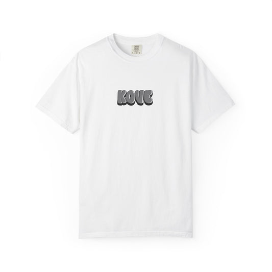 KOVE Logo T-Shirt | Minimalist Streetwear, Black Graphic Tee