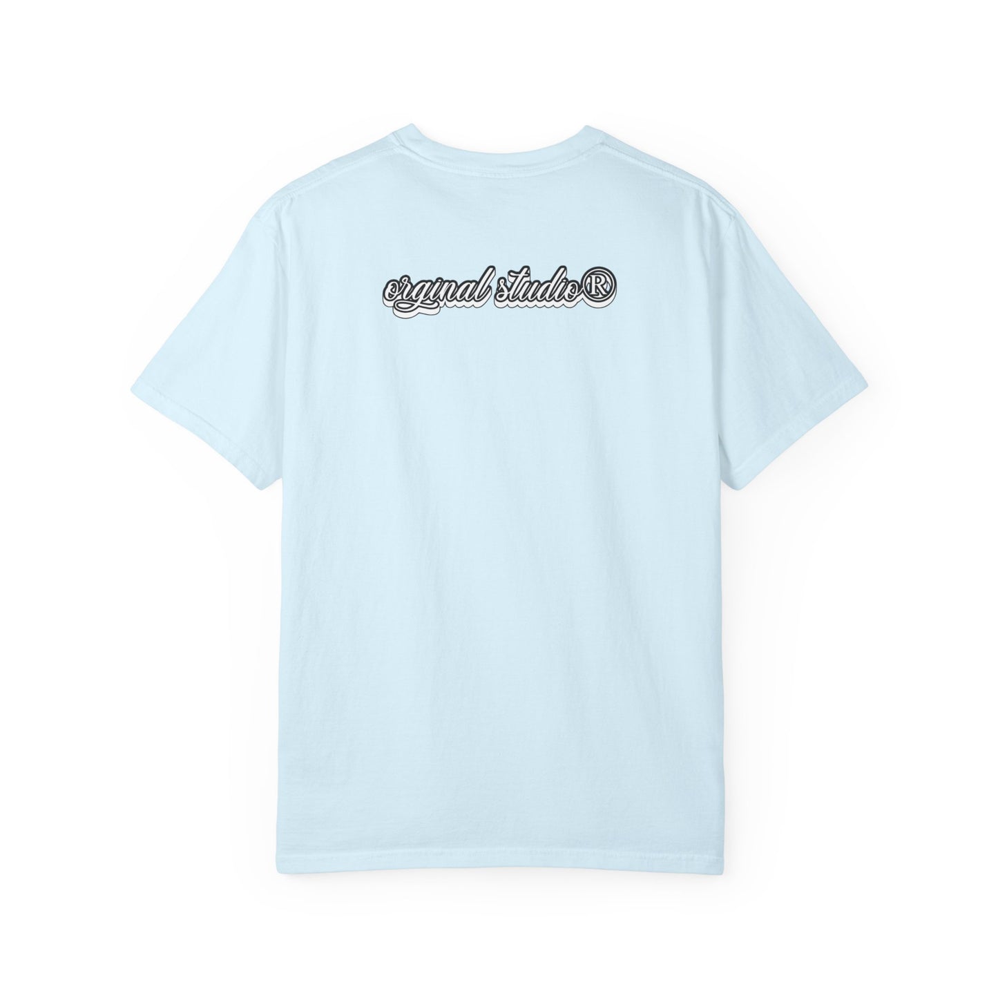 Vintage Script T-Shirt — "Original Studios" Logo Tee