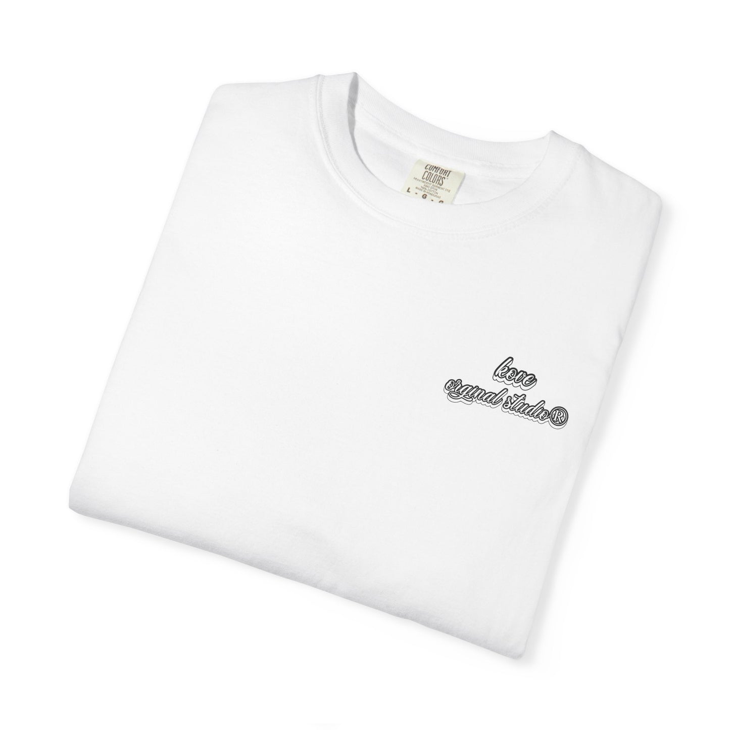 Vintage Script T-Shirt — "Original Studios" Logo Tee
