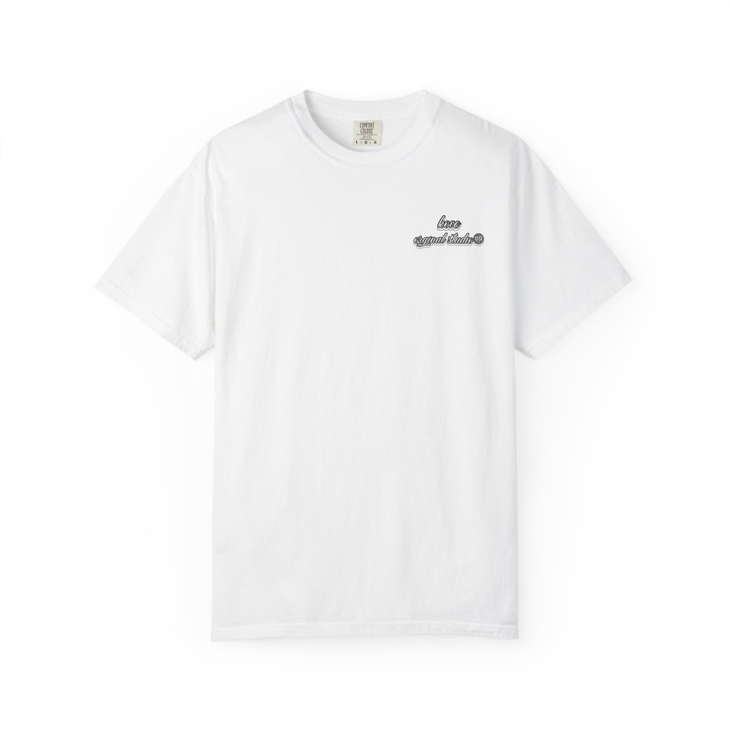 Vintage Script T-Shirt — "Original Studios" Logo Tee