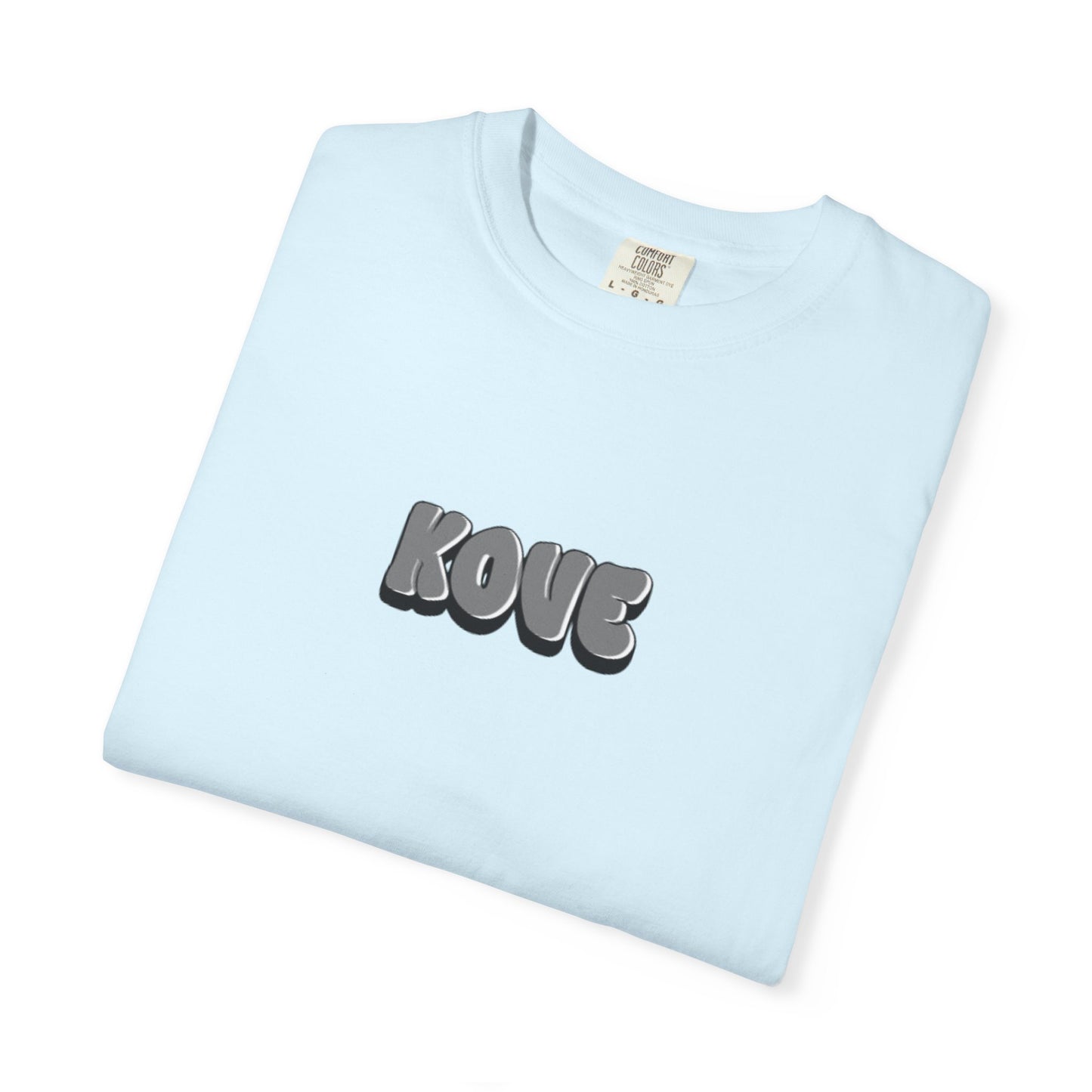 KOVE Logo T-Shirt | Minimalist Streetwear, Black Graphic Tee