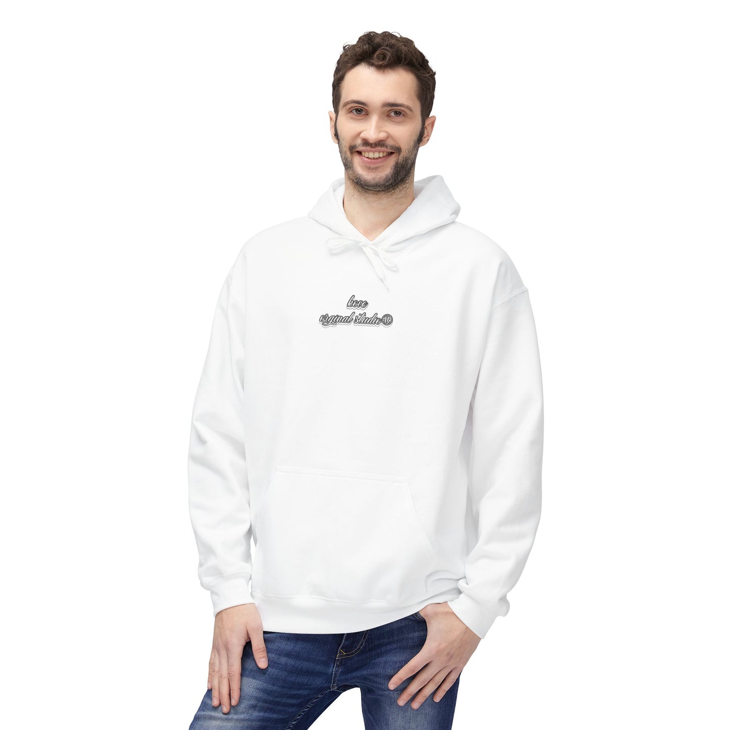 Minimalist 'Orginal studio' Hoodie — Cozy Inspirational Pullover