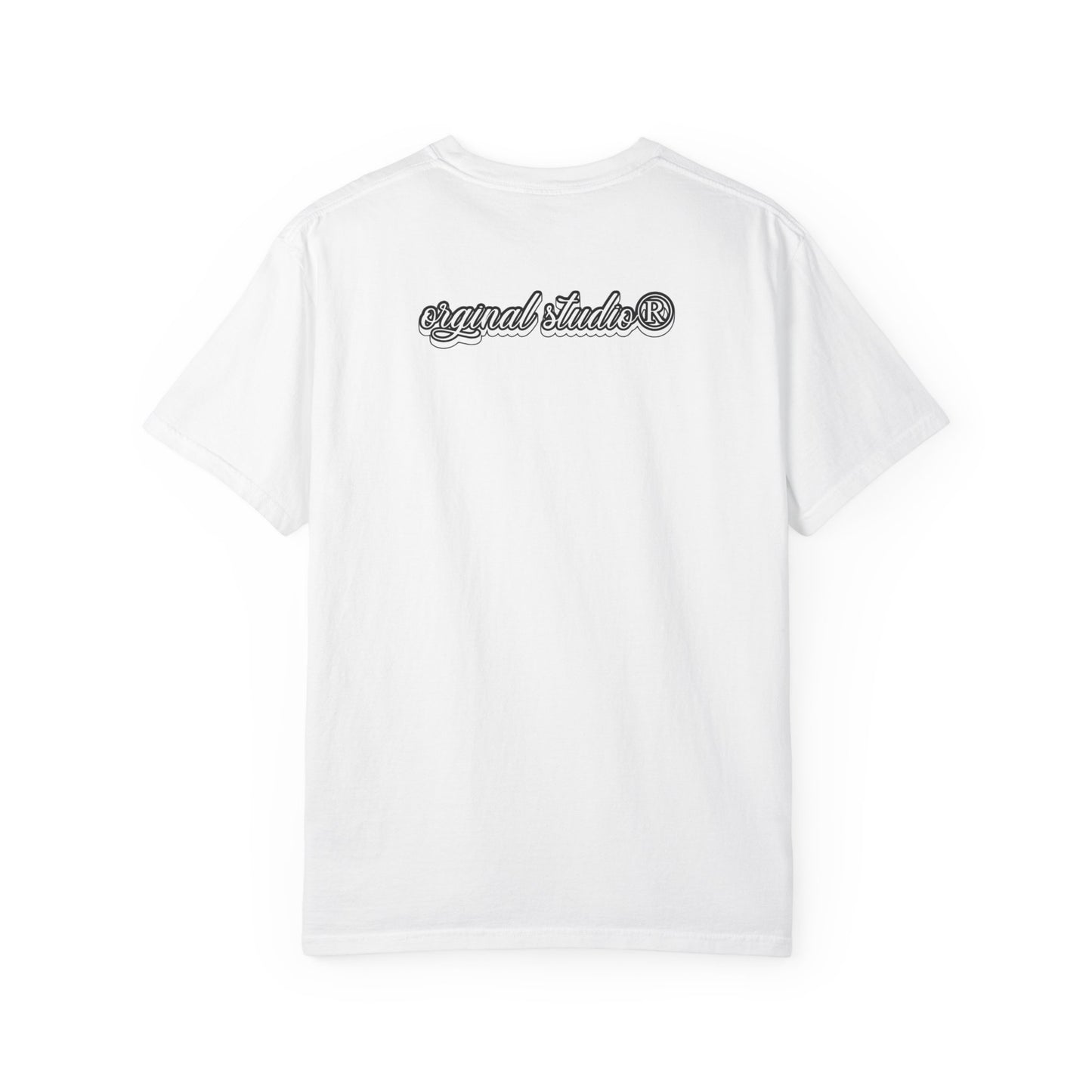 Vintage Script T-Shirt — "Original Studios" Logo Tee