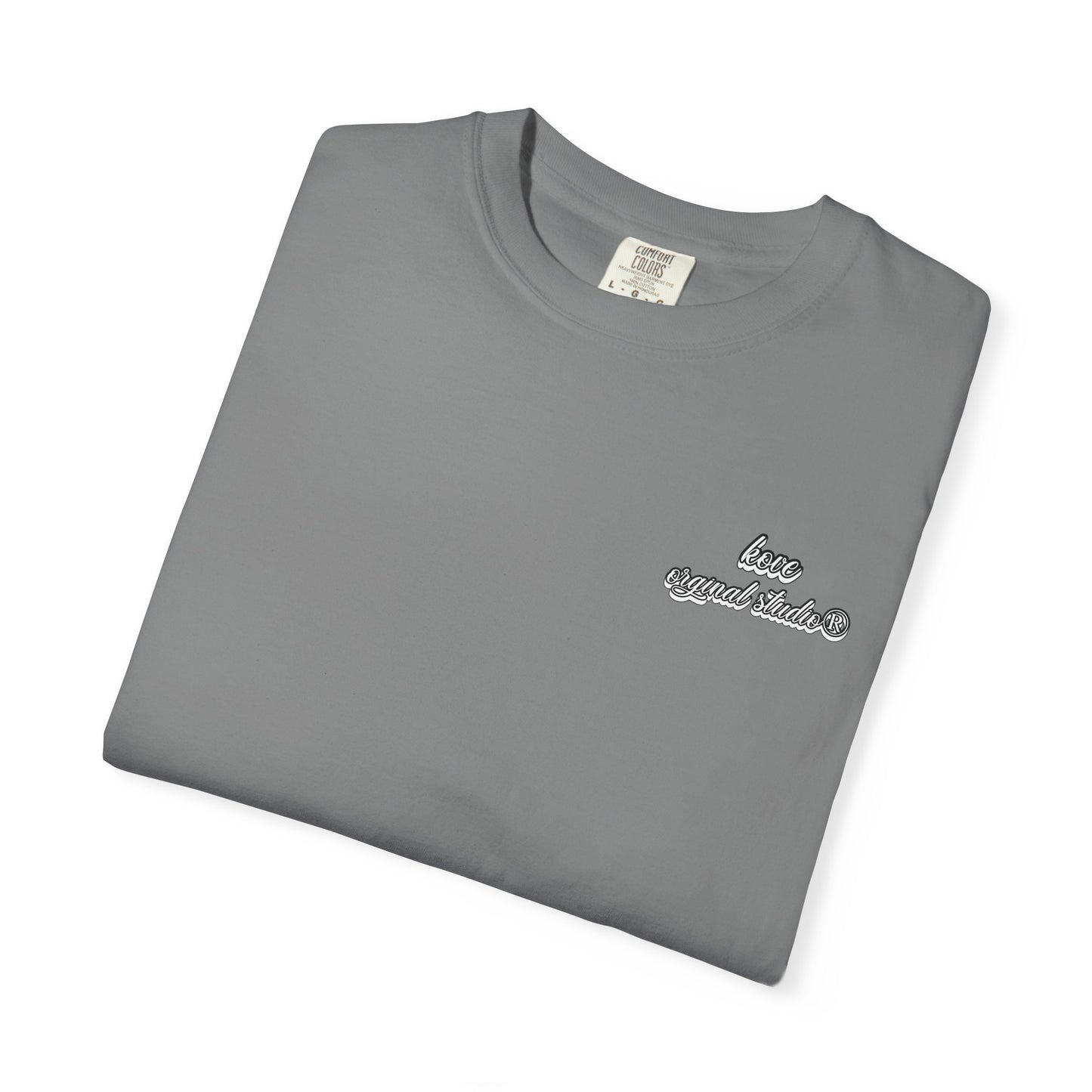 Vintage Script T-Shirt — "Original Studios" Logo Tee
